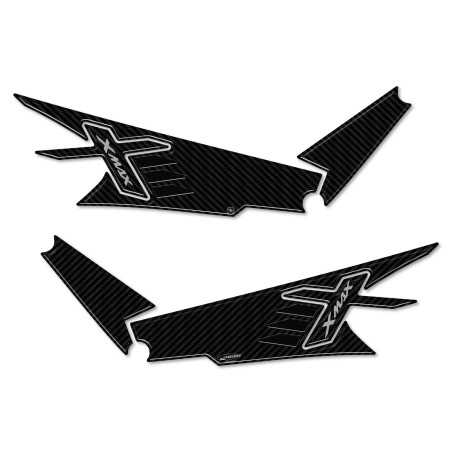 Adesivi gel 3D protezioni boomerang compatibili con Yamaha Xmax 125-300 dal 2023